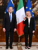 ITALY-ROME-NEW PM-HANDOVER CEREMONY