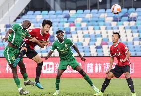 (SP)CHINA-HAIKOU-FOOTBALL-CSL-CHENGDU RONGCHENG VS ZHEJIANG FC (CN)