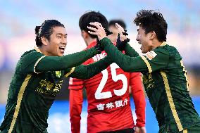 (SP)CHINA-CHANGCHUN-FOOTBALL-CSL-CHANGCHUN YATAI VS BEIJING GUOAN(CN)
