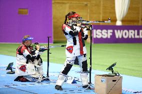 (SP)EGYPT-CAIRO-SHOOTING-ISSF WORLD CHAMPIONSHIP-50M RIFLE 3 POSITIONS MIXED TEAM