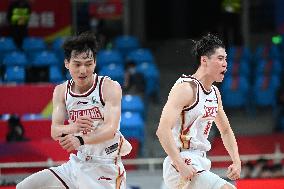 (SP)CHINA-HANGZHOU-BASKETBALL-CBA LEAGUE-ZHEJIANG VS SHENZHEN (CN)