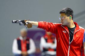 (SP)EGYPT-CAIRO-SHOOTING-ISSF WORLD CHAMPIONSHIP-25M RAPID FIRE PISTOL TEAM MEN