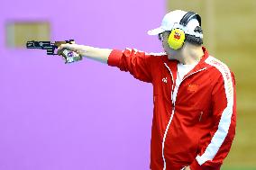 (SP)EGYPT-CAIRO-SHOOTING-ISSF WORLD CHAMPIONSHIP-25M RAPID FIRE PISTOL TEAM MEN