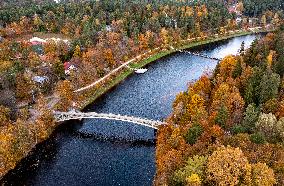 LATVIA-AUTUMN-SCENERY