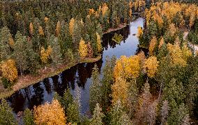 LATVIA-AUTUMN-SCENERY