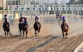 (SP)KUWAIT-MUBARAK AL-KABEER GOVERNORATE-HORSE RACING