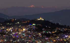 NEPAL-LALITPUR-TIHAR-LIGHTS