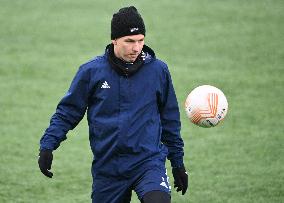 HJK's practice and presser day before the UEFA Europa League Group C football match against Italian AS Roma