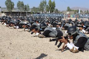 AFGHANISTAN-NANGARHAR-POLICE-COMMENCEMENT