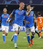(SP)ITALY-NAPLES-FOOTBALL-UEFA CHAMPIONS LEAGUE-GROUP A-NAPOLI VS RANGERS FC