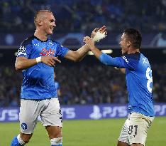 (SP)ITALY-NAPLES-FOOTBALL-UEFA CHAMPIONS LEAGUE-GROUP A-NAPOLI VS RANGERS FC