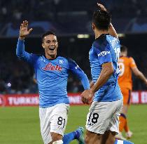 (SP)ITALY-NAPLES-FOOTBALL-UEFA CHAMPIONS LEAGUE-GROUP A-NAPOLI VS RANGERS FC