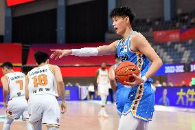 (SP)CHINA-HANGZHOU-BASKETBALL-CBA LEAGUE-SHANXI LOONGS VS BEIJING DUCKS (CN)