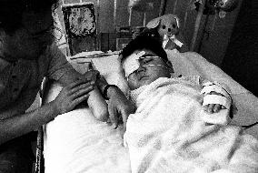 Death of a Second-Generation Atomic Bomb Victim