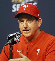 Baseball: Philadelphia Phillies Manager Thomson