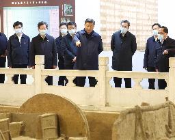 CHINA-SHAANXI-HENAN-XI JINPING-INSPECTION (CN)