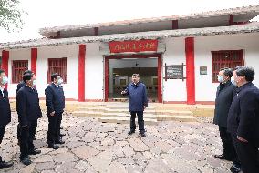 CHINA-SHAANXI-HENAN-XI JINPING-INSPECTION (CN)