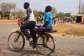 ZAMBIA-PETAUKE-BICYCLE TAXI