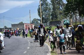 DR CONGO-GOMA-CLASHES-DISPLACEMENT