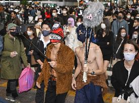 Shibuya in festive mood ahead of Halloween