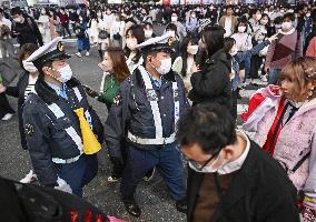 Shibuya in festive mood ahead of Halloween