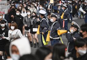 Shibuya in festive mood ahead of Halloween