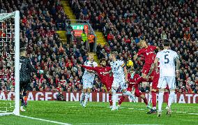 (SP)BRITAIN-LIVERPOOL-FOOTBALL-PREMIER LEAGUE-LIVERPOOL VS LEEDS UNITED
