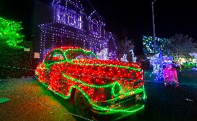CANADA-MISSISSAUGA-LIGHT SHOW