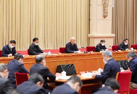 CHINA-BEIJING-CPC NATIONAL CONGRESS-CAI QI-MEETING (CN)