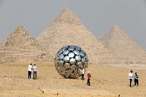 EGYPT-GIZA-ART EXHIBITION