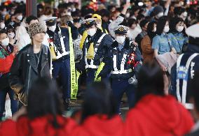 Halloween in Tokyo's Shibuya