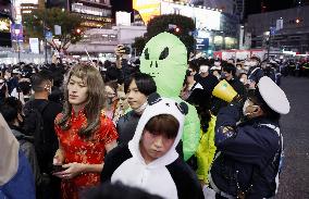 Halloween in Tokyo's Shibuya