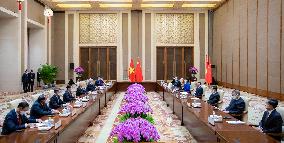 CHINA-BEIJING-WANG YANG-VIETNAM-COMMUNIST PARTY CHIEF-MEETING (CN)