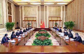 CHINA-BEIJING-LI ZHANSHU-VIETNAM-COMMUNIST PARTY CHIEF-MEETING (CN)