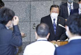 Japan Defense Minister Hamada after N. Korea's missile launch