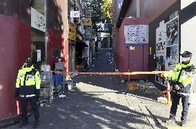 Site of deadly Halloween crush in Seoul