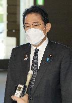 Japan PM Kishida after N. Korea's missile launch