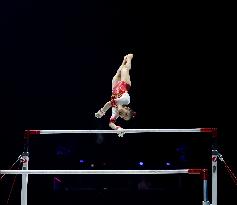 (SP)BRITAIN-LIVERPOOL-ARTISTIC GYMNASTICS-WORLD CHAMPIONSHIPS-WOMEN'S TEAM FINAL