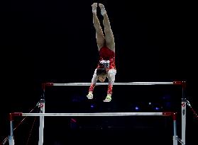 (SP)BRITAIN-LIVERPOOL-ARTISTIC GYMNASTICS-WORLD CHAMPIONSHIPS-WOMEN'S TEAM FINAL