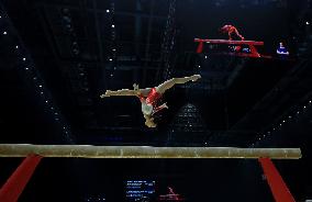 (SP)BRITAIN-LIVERPOOL-ARTISTIC GYMNASTICS-WORLD CHAMPIONSHIPS-WOMEN'S TEAM FINAL