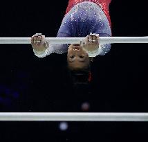 (SP)BRITAIN-LIVERPOOL-ARTISTIC GYMNASTICS-WORLD CHAMPIONSHIPS-WOMEN'S TEAM FINAL