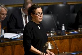 The 74th Ordinary Session of the Nordic Council in Helsinki, Finland