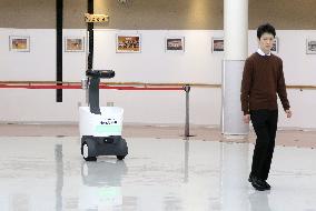 Person following mobile robot