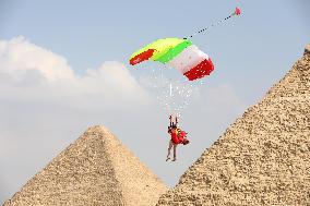 EGYPT-GIZA-SKYDIVING FESTIVAL
