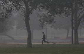 INDIA-NEW DELHI-AIR POLLUTION-SMOG