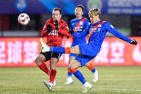 (SP)CHINA-CHANGCHUN-FOOTBALL-CSL-CHANGCHUN YATAI VS SHANGHAI SHENHUA (CN)