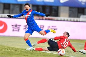 (SP)CHINA-CHANGCHUN-FOOTBALL-CSL-CHANGCHUN YATAI VS SHANGHAI SHENHUA (CN)