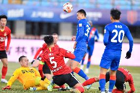 (SP)CHINA-CHANGCHUN-FOOTBALL-CSL-CHANGCHUN YATAI VS SHANGHAI SHENHUA (CN)