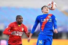 (SP)CHINA-CHANGCHUN-FOOTBALL-CSL-CHANGCHUN YATAI VS SHANGHAI SHENHUA (CN)