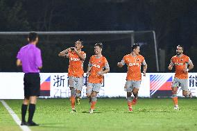 (SP)CHINA-HAIKOU-FOOTBALL-CSL-ZHEJIANG VS SHENZHEN (CN)